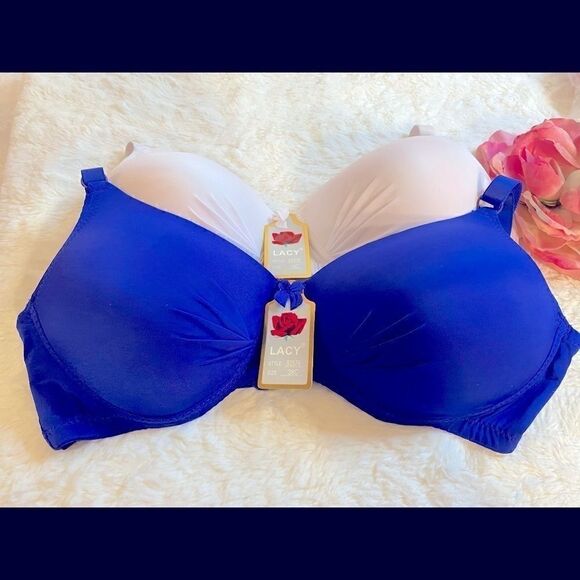 Lacy Assorted embroidery Fashion Bras 38C - Picture 1 of 16